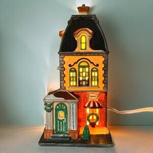 Department 56 Christmas In The City Haberdashery Village Edward's Mens Clothing